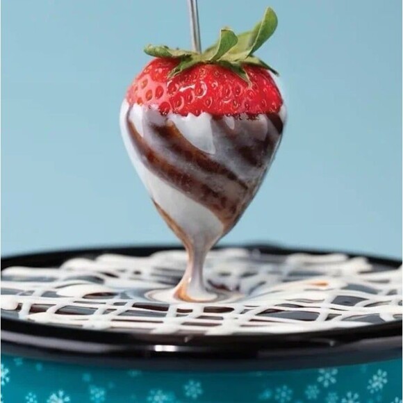 So Yummy by bella Mini Dipper Teal NWT Melting Pot Fondue Night Girls Party - Picture 9 of 9